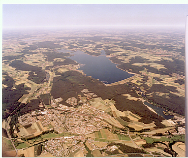 Luftbild von S�den aufgenommen